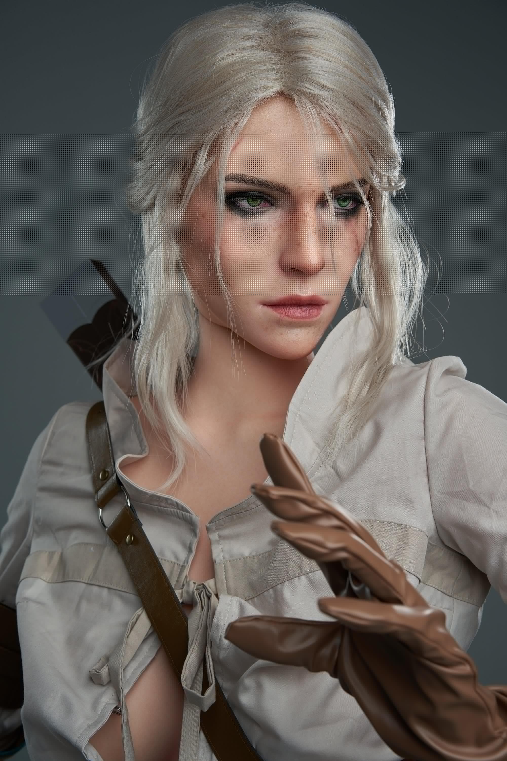 逼真的 5 英尺 6 英寸纤细中胸性爱娃娃 - Ciri 评论